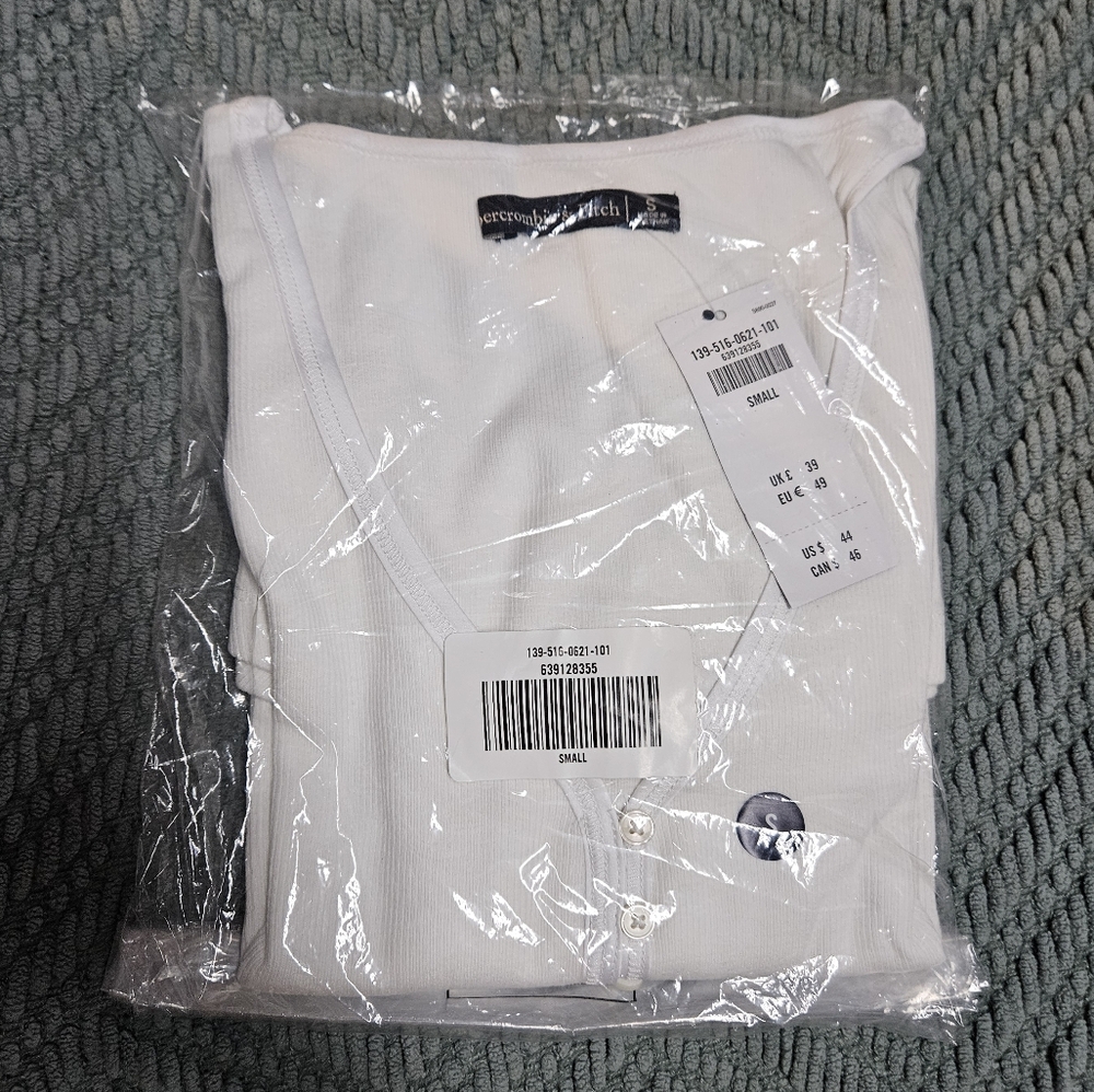 Abercrombie & Fitch Crisp White Shirt